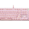 Bàn phím cơ E-DRA EK312 Pink - Brown switch