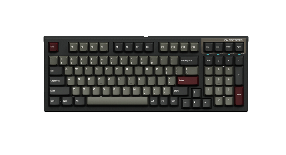 Bàn phím cơ FL-Esports FL980CP Dolch - Kailh Box Red switch
