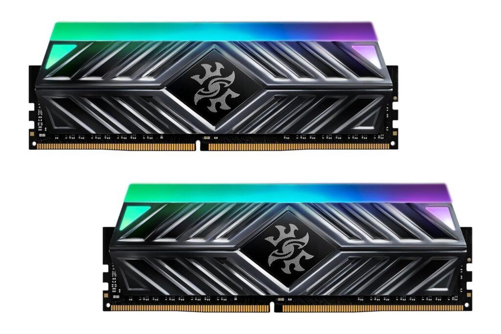 RAM Desktop Adata XPG Spectrix D41 RGB 16GB (2x8GB | 3200Mhz | CL16 | DDR4 | AX4U32008G16A-DT41)