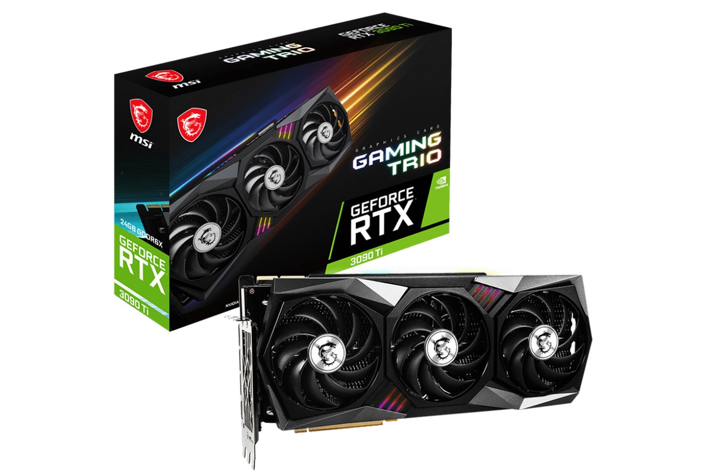Card Màn Hình MSI GeForce RTX 3090 Ti GAMING TRIO 24G