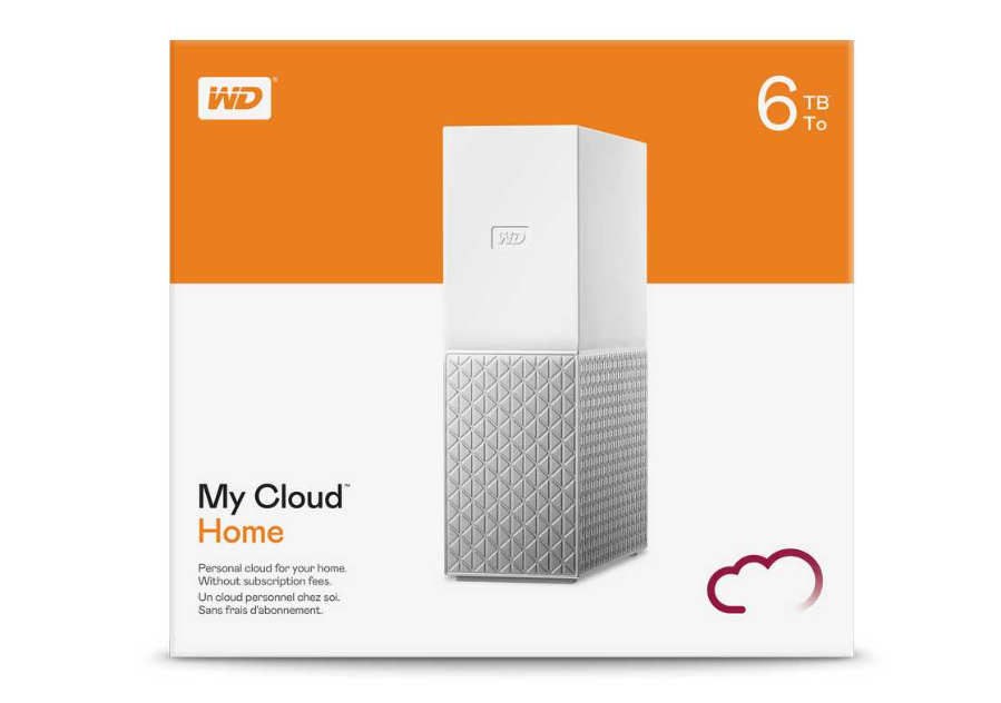 Ổ Cứng WD My Cloud Home 6TB WDBVXC0060HWT-SESN