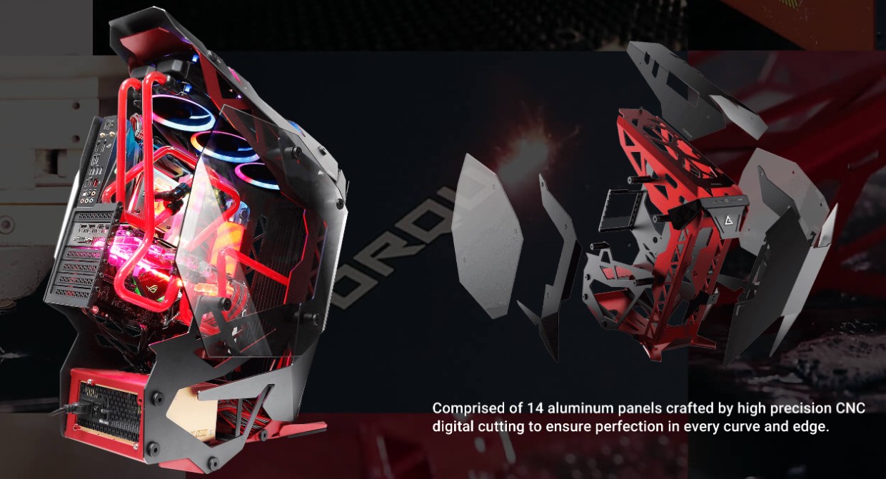 antec-torque-red-gray-design Thiết kế độc đáo