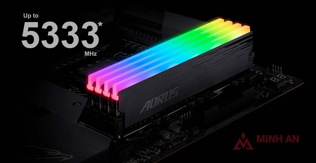 aorus-xmp-5333-7 Hỗ trợ RAM DDR4 XMP Lên đến 5333MHz và hơn thế nữa