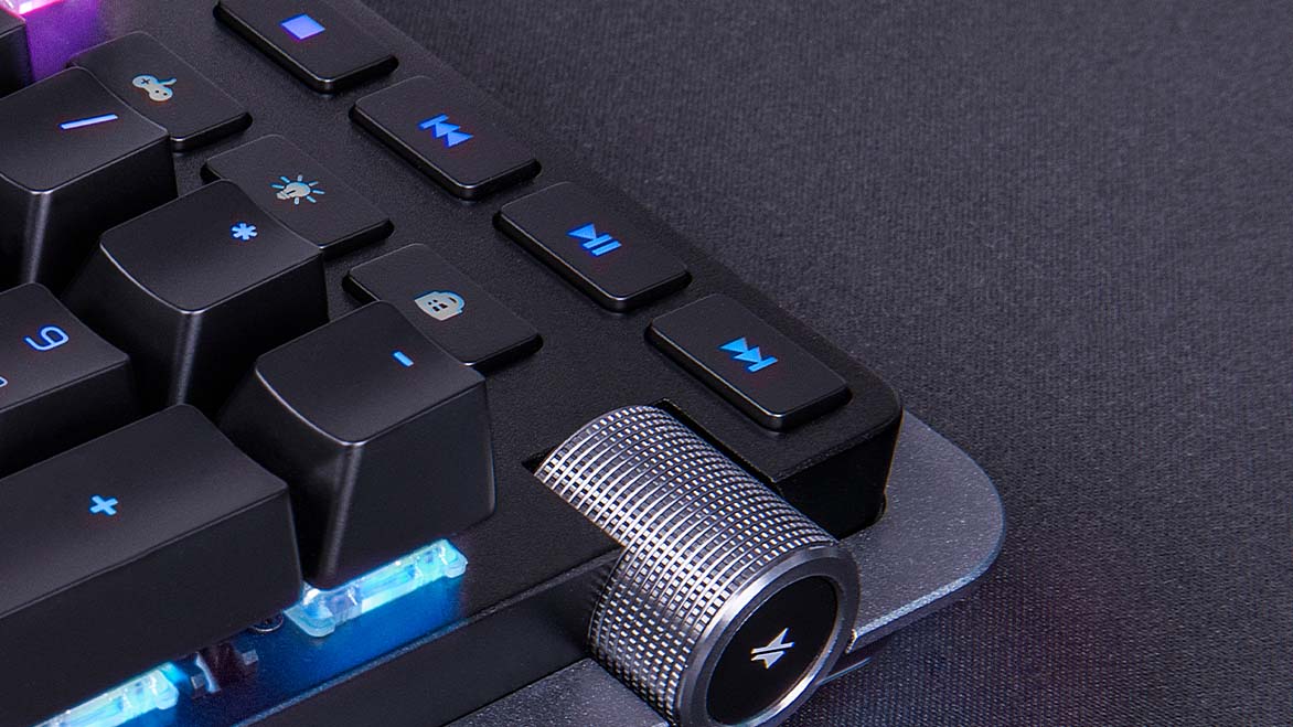 argentk5rgb-wheel-volom Núm tăng giảm âm lượng phong cách