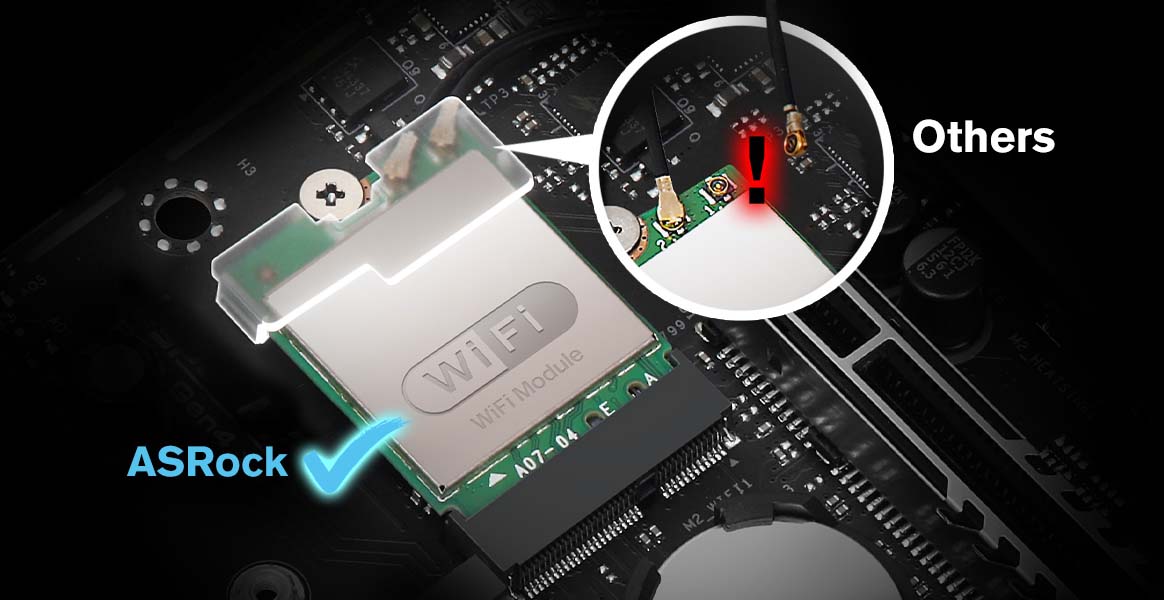 asrock-module-cap-m2-e-4 Nắp mô-đun M.2 Key-E