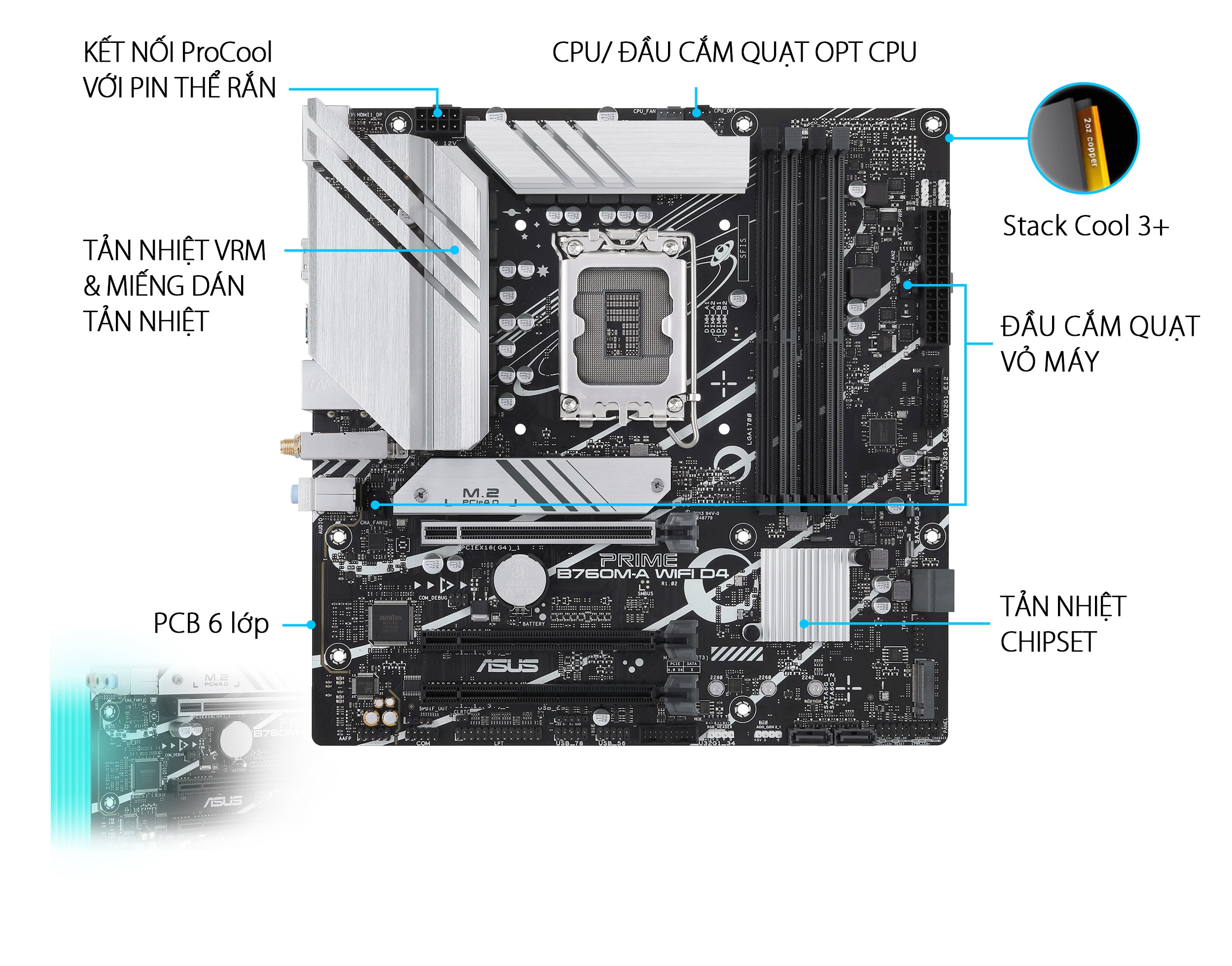 asus_primeb760m-awifid4_motherboardpt01-1 Tăng cường hiệu suất tải điện và tản nhiệt