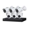 Trọn bộ Camera 8 mắt DAHUA 8 CỔNG 2.0 - Full HD (Vỏ cam nhựa) 2 bo 6camera 1