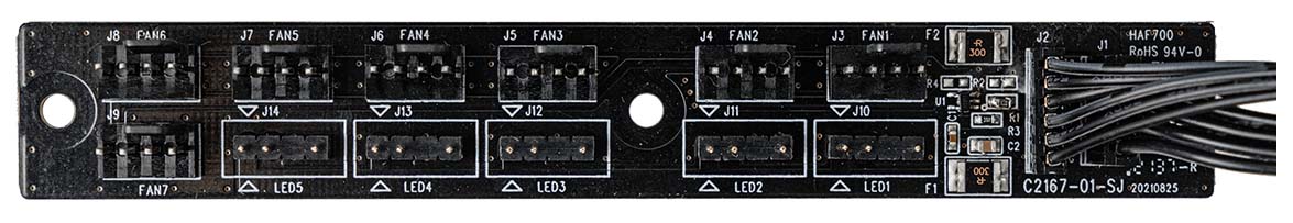 cooler-master-haf-700-evo-hub Bộ hub điều khiển