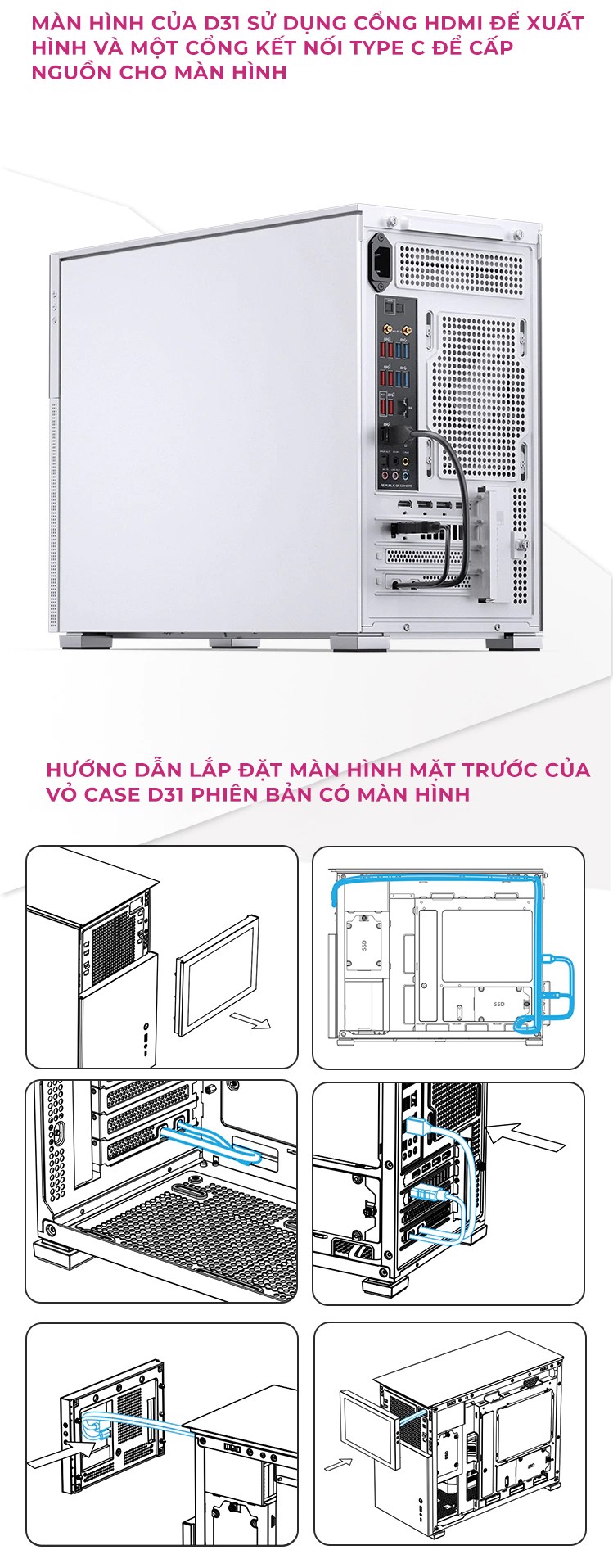 d31-std-sc-3 Màn hình hiển thị 8 inch thời thượng