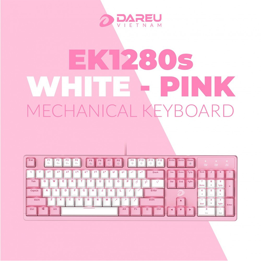 dareuek1280spinkbrownswitch-1 DareU EK1280S Pink Brown Switch