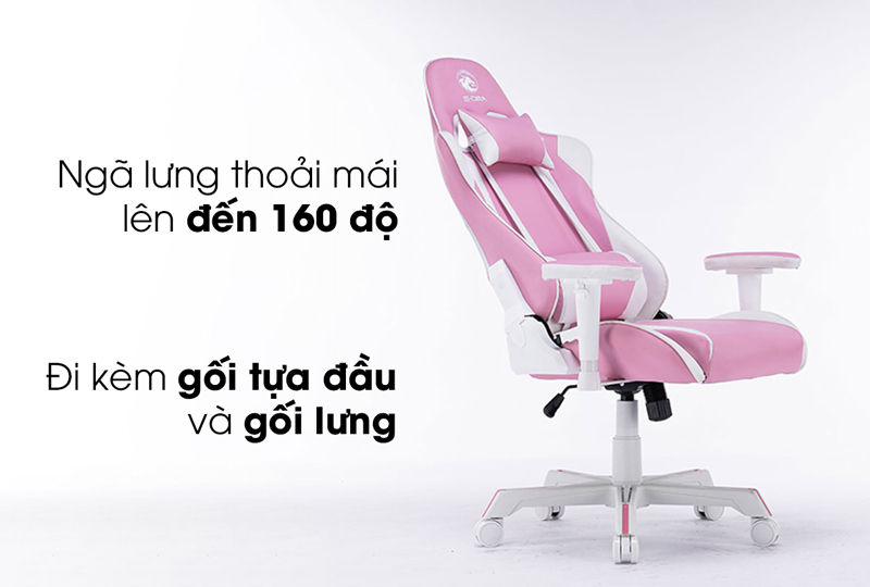 ghchigamee-draqueenegc225pink-4 Độ ngả lưng linh hoạt