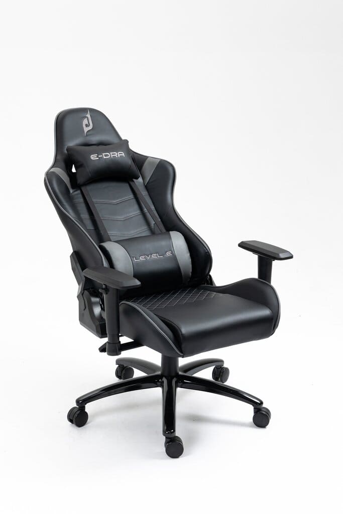 ghe-gaming-e-dra-level-e-egc229-den-3 kê đầu và tựa lưng bọc da