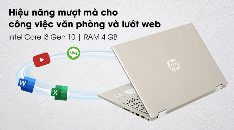 hiệu năng làm việc ổn định của laptop HP