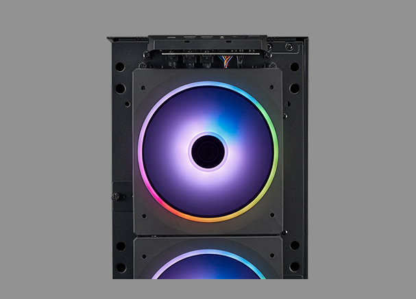 lancool-216-01 Tích hợp quạt RGB