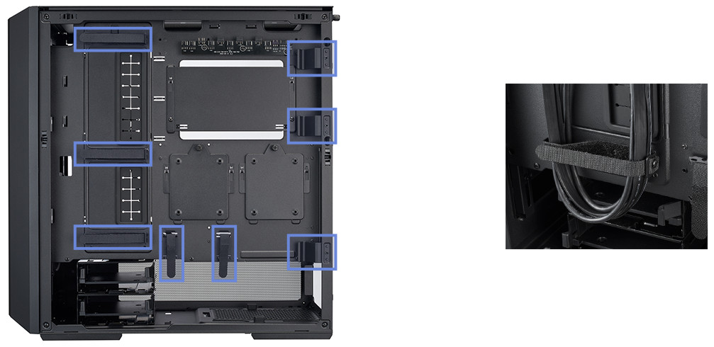 lancool-216-05 Quản lý cáp thông minh