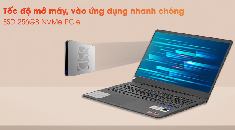 laptop-dell-inspiron-3505-y1n1t1-2 Dung lượng lưu trữ của Laptop Dell Inspiron 3505 Y1N1T1 đủ dùng
