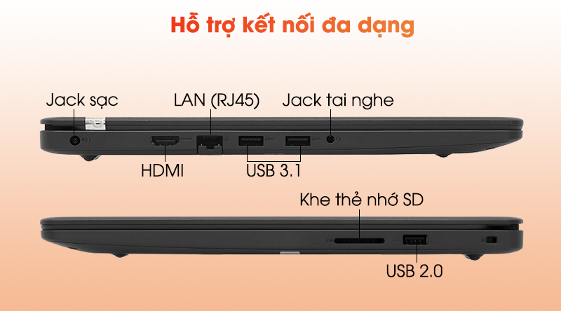 laptop-dell-inspiron-3505-y1n1t1-4 Laptop Dell Inspiron 3505 Y1N1T1 hỗ trợ đa dạng kết nối