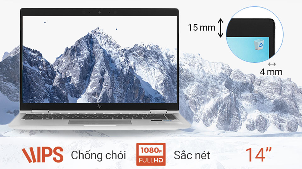 Laptop HP Elite Book x360 1040 G6 6QH36AV màn hình Full HD