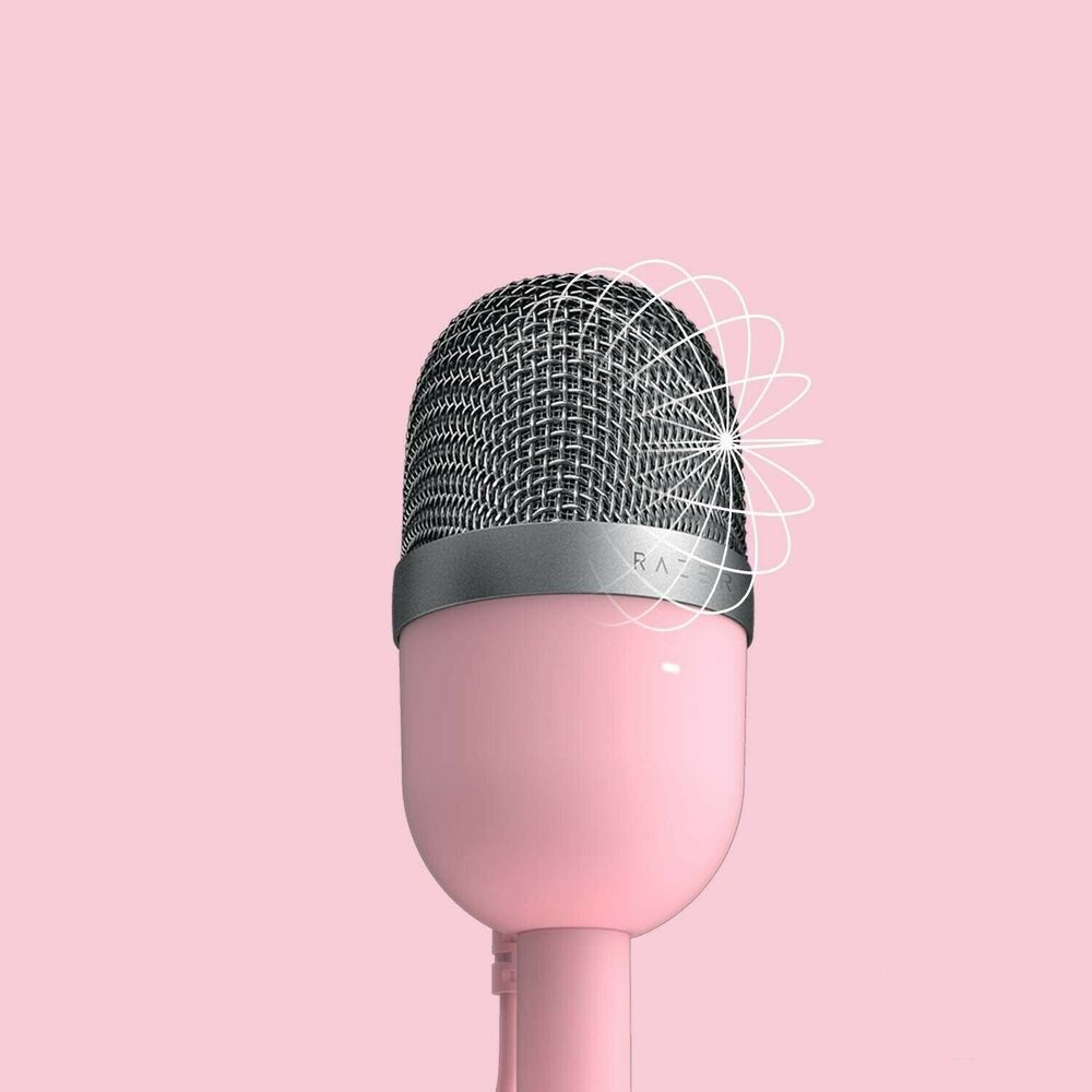 microphone-razer-seiren-mini-ultra-pink-3 Tính năng Supercardioid hiệu quả
