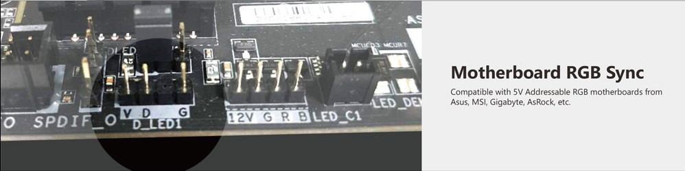 motherboardrgbsync Hỗ trợ đồng bộ với bo mạch chủ