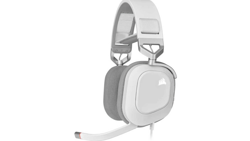 Tai Nghe Corsair HS80 RGB Wireless White