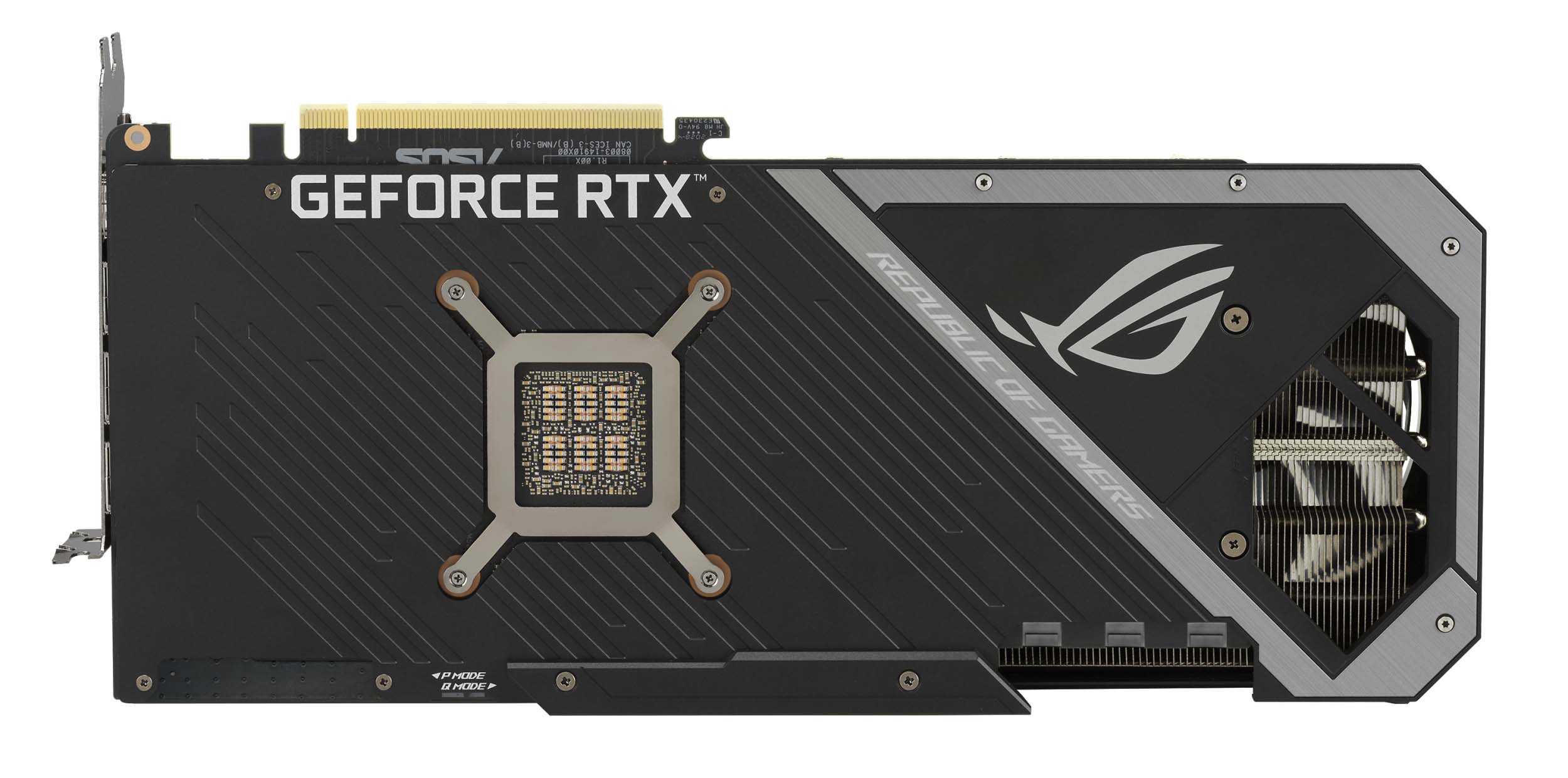 rogstrixgeforcertx3080backplate-7 Mặt sau thông thoáng